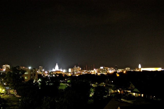 A view of Austin